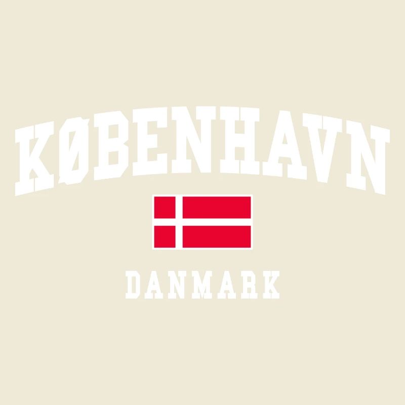 Drapeau du Danemark avec une arche en gras