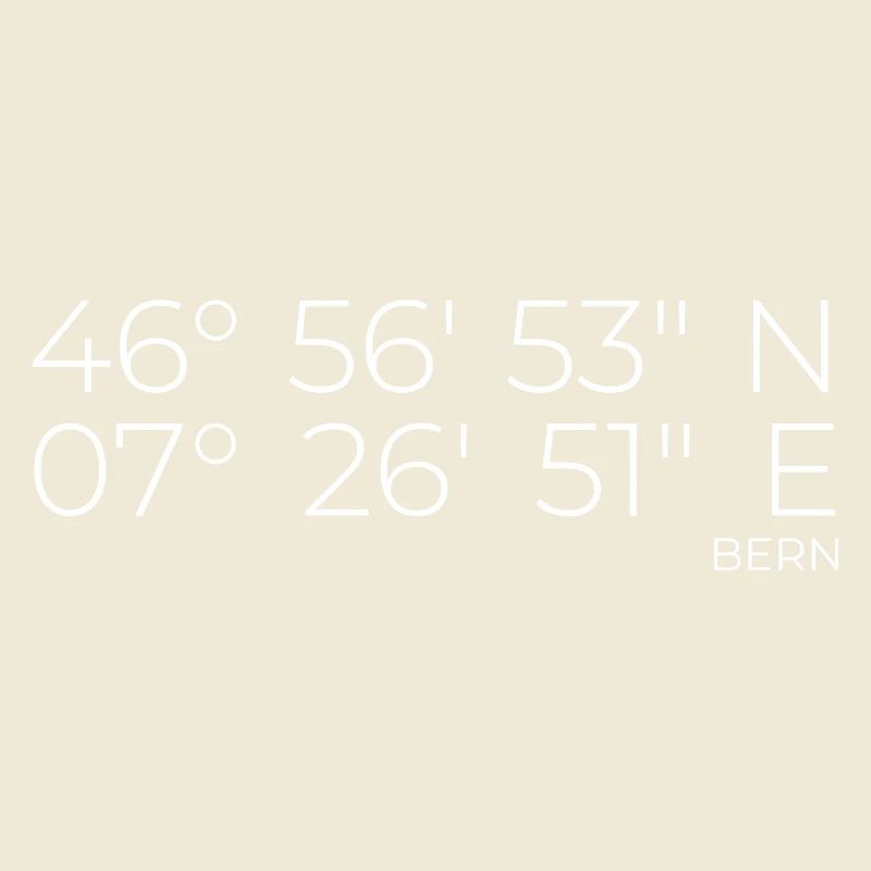 Coordinates Bern