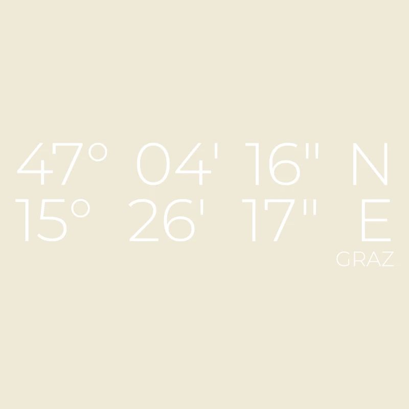 coordinates Graz, Austria