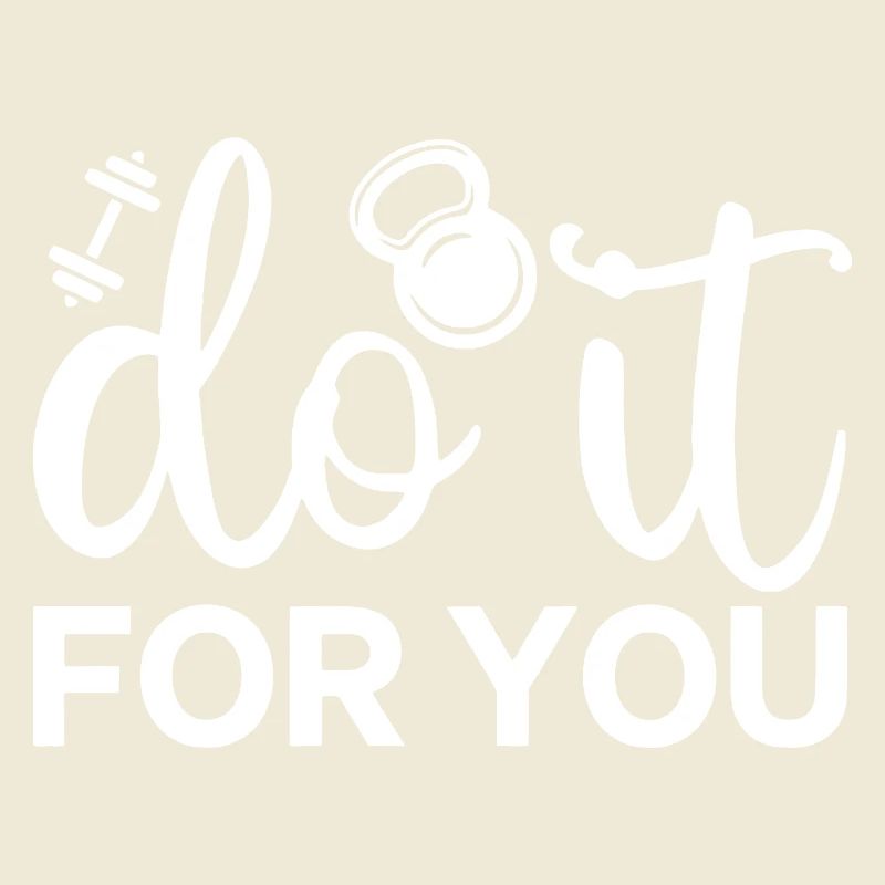 Script de remise en forme motivante avec icône de kettlebell