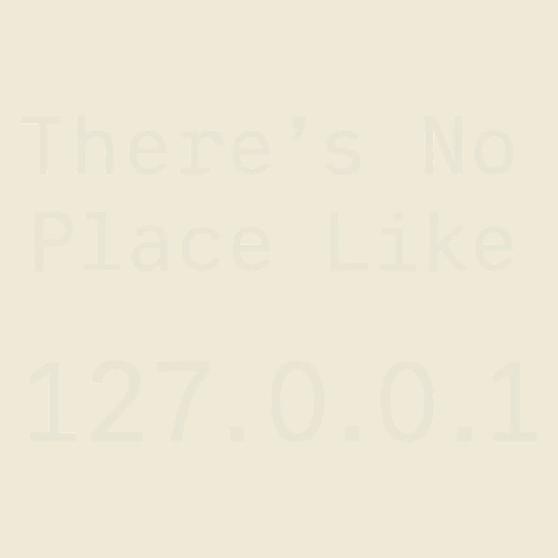 Es geht nichts über Localhost