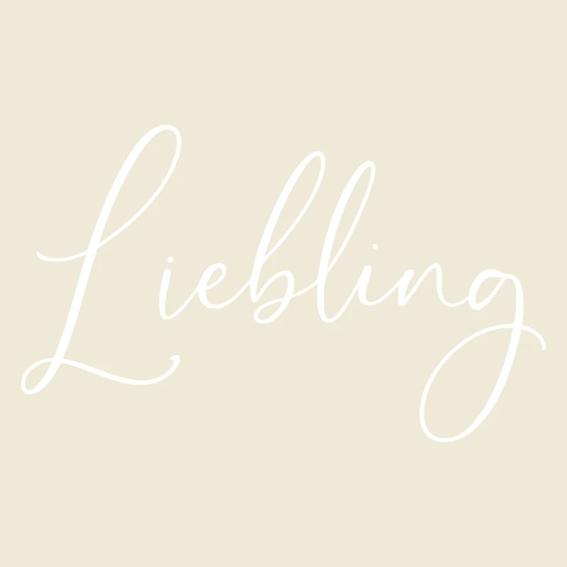 Darling / Conception d’écriture manuscrite