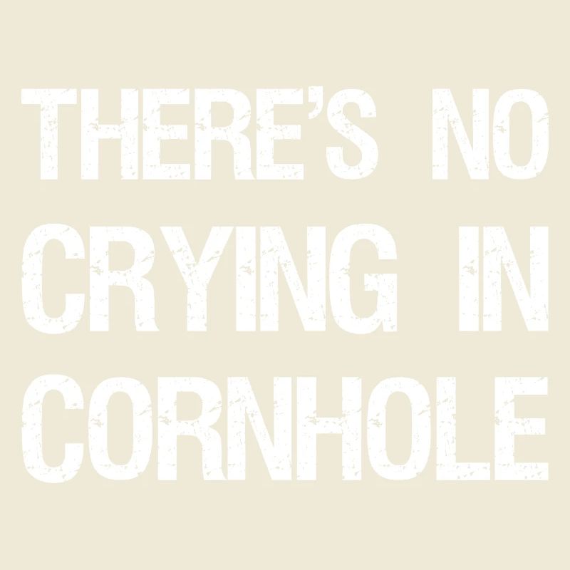 Il n’y a pas de pleurs dans le jeu de lancer de sacs de haricots Cornhole