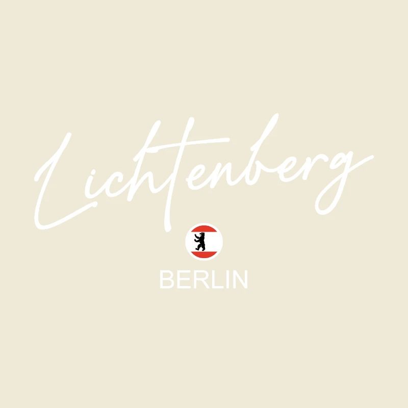 Lichtenberg - Drapeau de Berlin - Ours de Berlin
