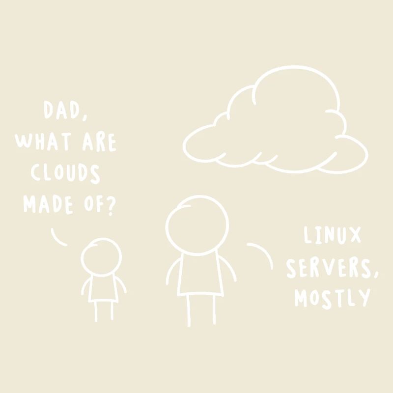 Linux Server Cloud Computing : Drôle de remarque