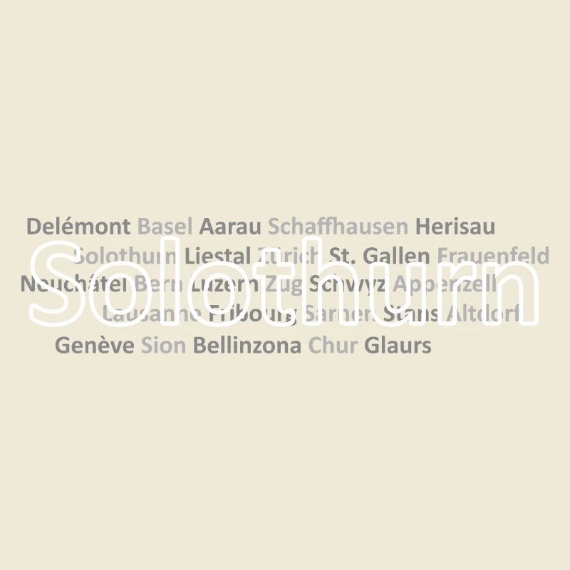 Schweizer Städte Solothurn