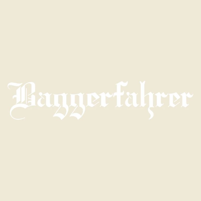 Der Baggerfahrer