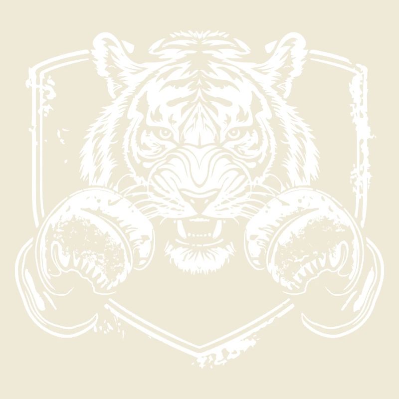 Strong tiger with fighting pose