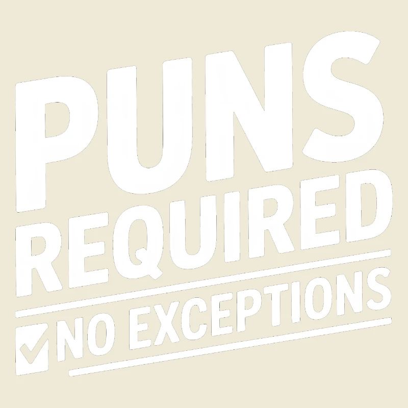 Puns Required Wortspiele