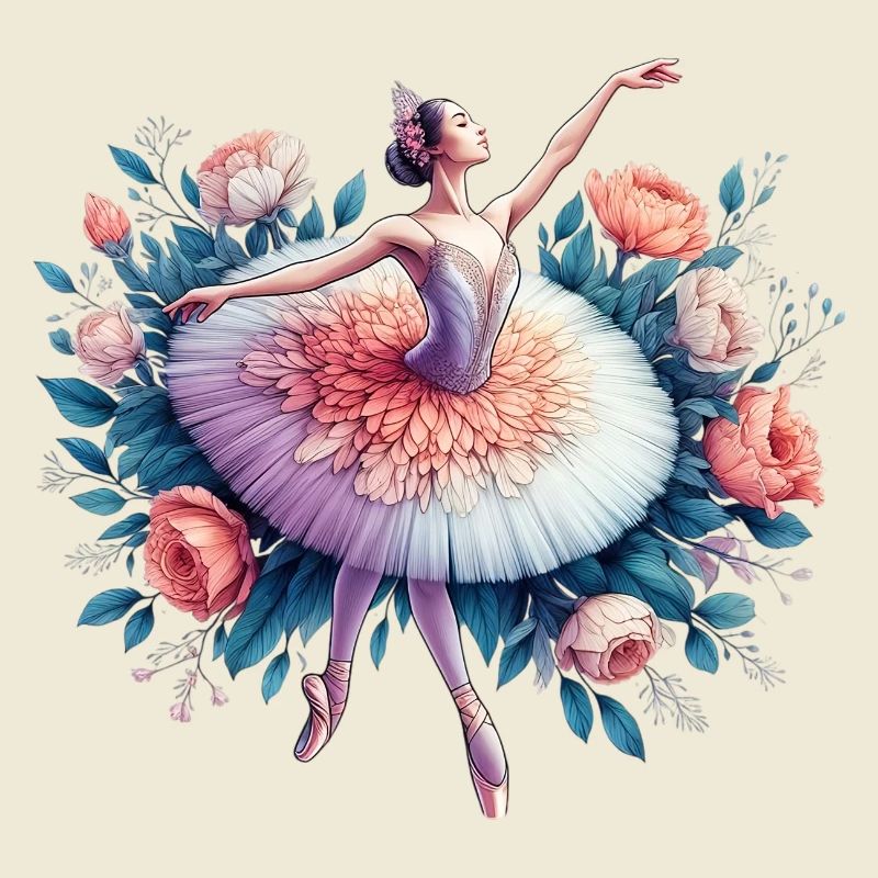 Danseuse de ballet avec tutu