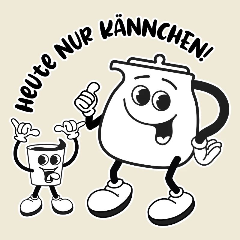 Heute nur Kännchen - Wird ein harter Tag!