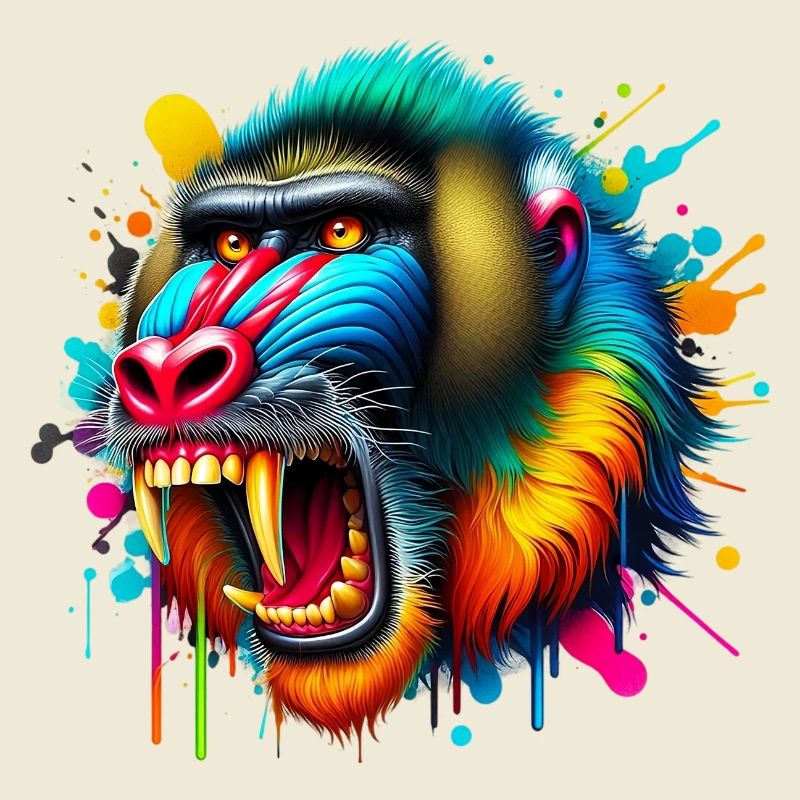 Singe Mandrill