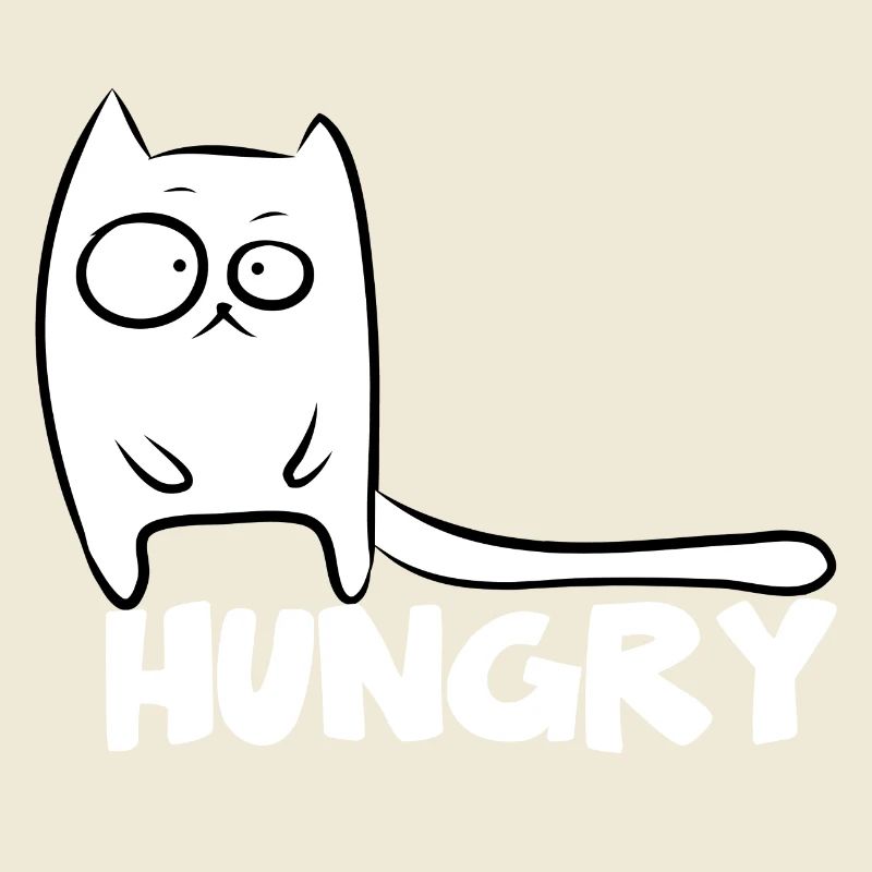 Chats affamés de chat drôle