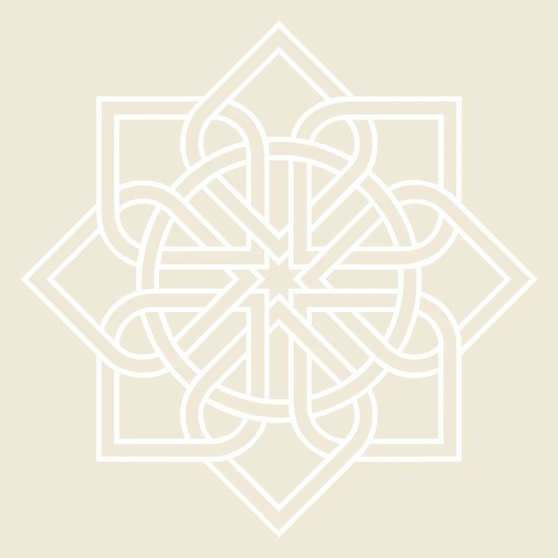 Mandala fleur fleur flocon de neige