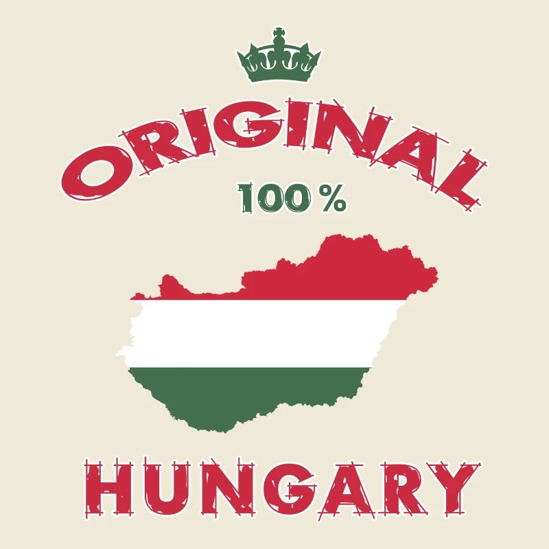 Design original 100 % drapeau de la Hongrie