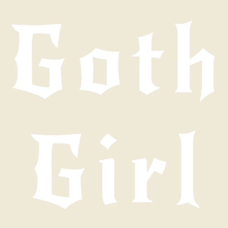 Gothic-Mädchen, Geschenk für Gothic-Mädchen oder -Frau