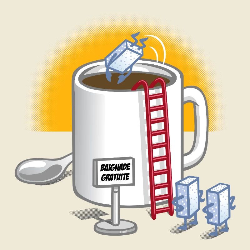 Coffee and sugar