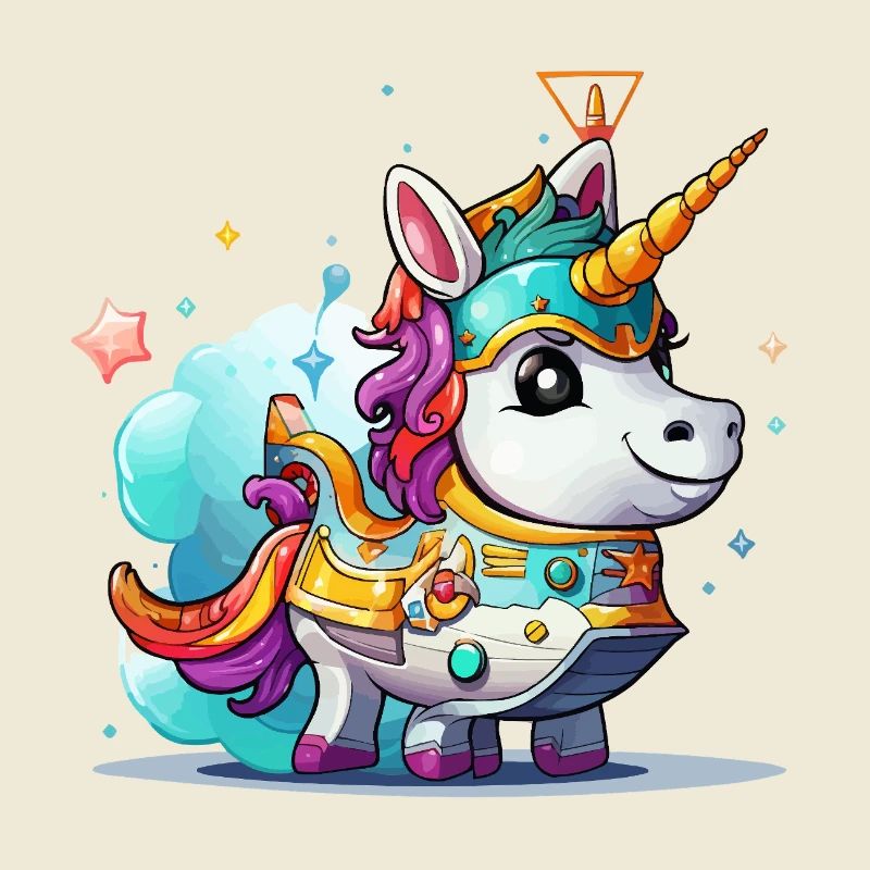 Aventure de la Licorne Spatiale