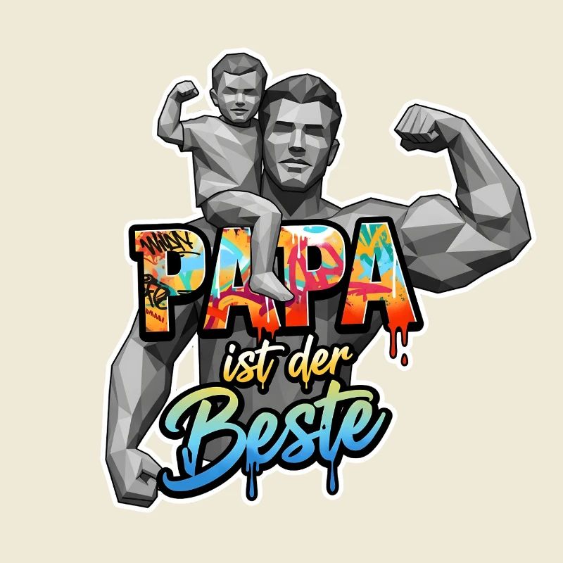 Papa ist der Beste