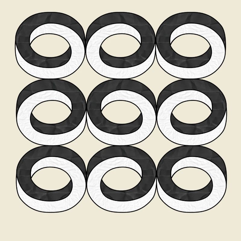Texture des cercles d’illusion d’optique