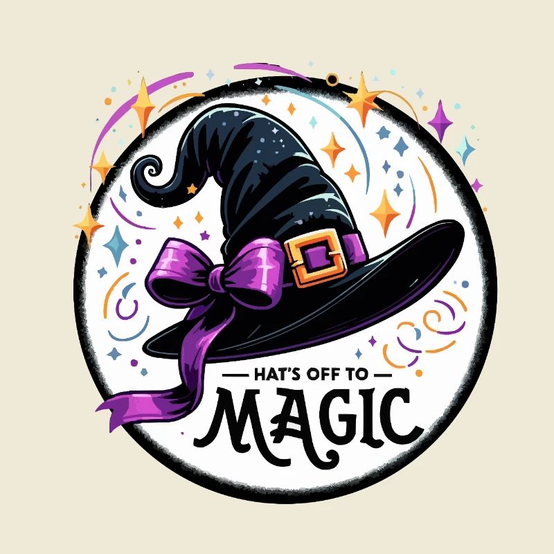 Witch Hat Magic Illustration