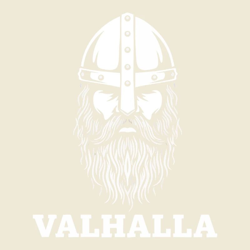 Wikingerkrieger Valhalla Nordisches Helm-Maskottchen