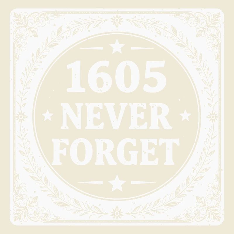 White Gunpowder Plot Stamp