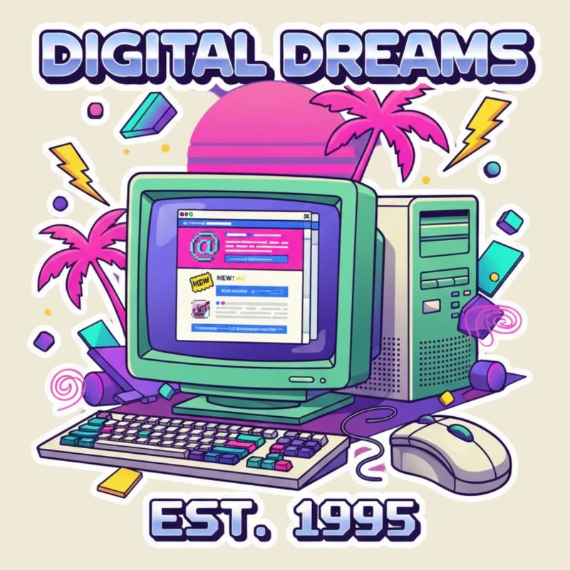 Rêves numériques 1995 – Conception de PC vintage