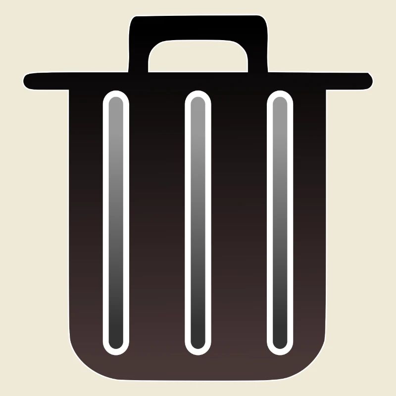 GARBAGE TRASH CAN