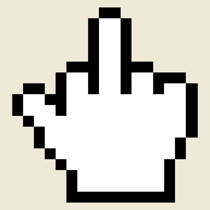 Mouse Hand Middle Finger Mouse Pointer
