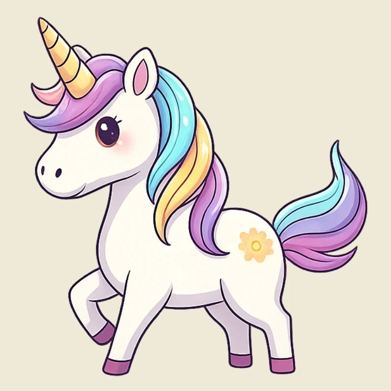 Einhorn-Regenbogen-Traum