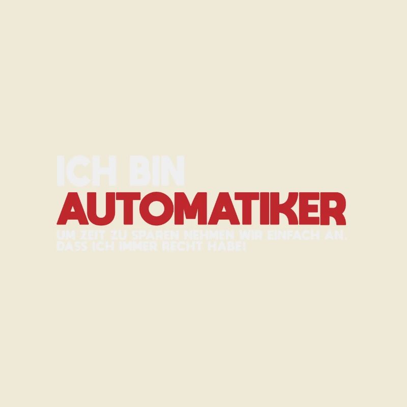 Ich bin Automatiker Tech-Statement