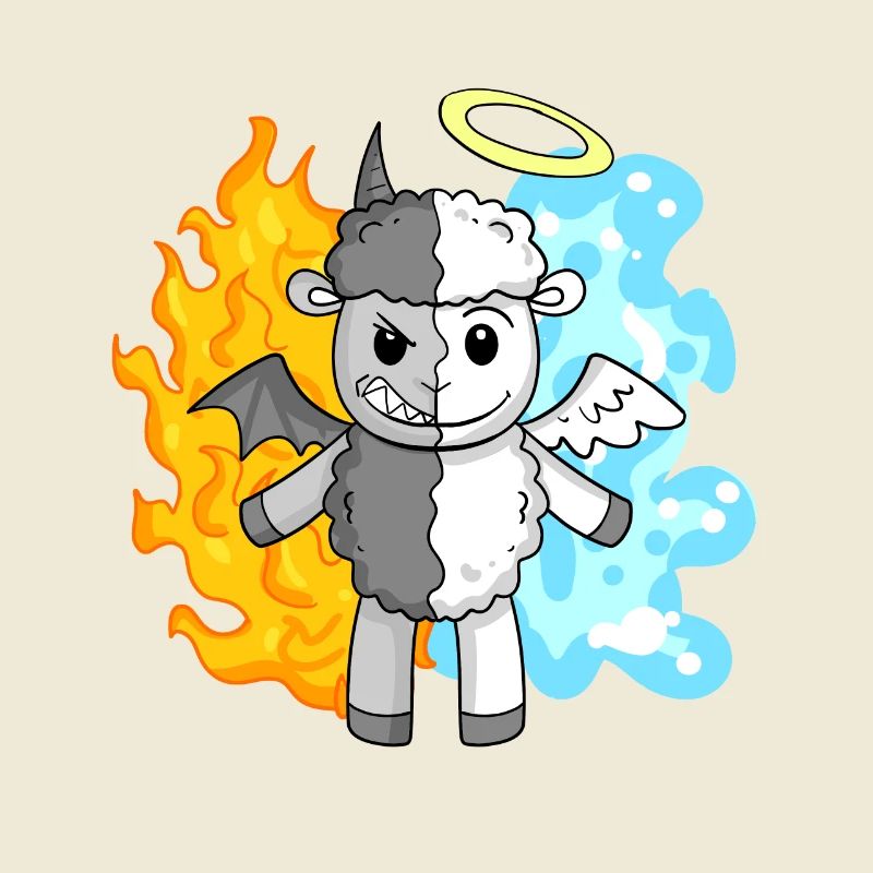 Moutons - Anges et Diables