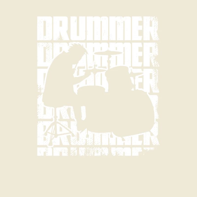 Funny drummer