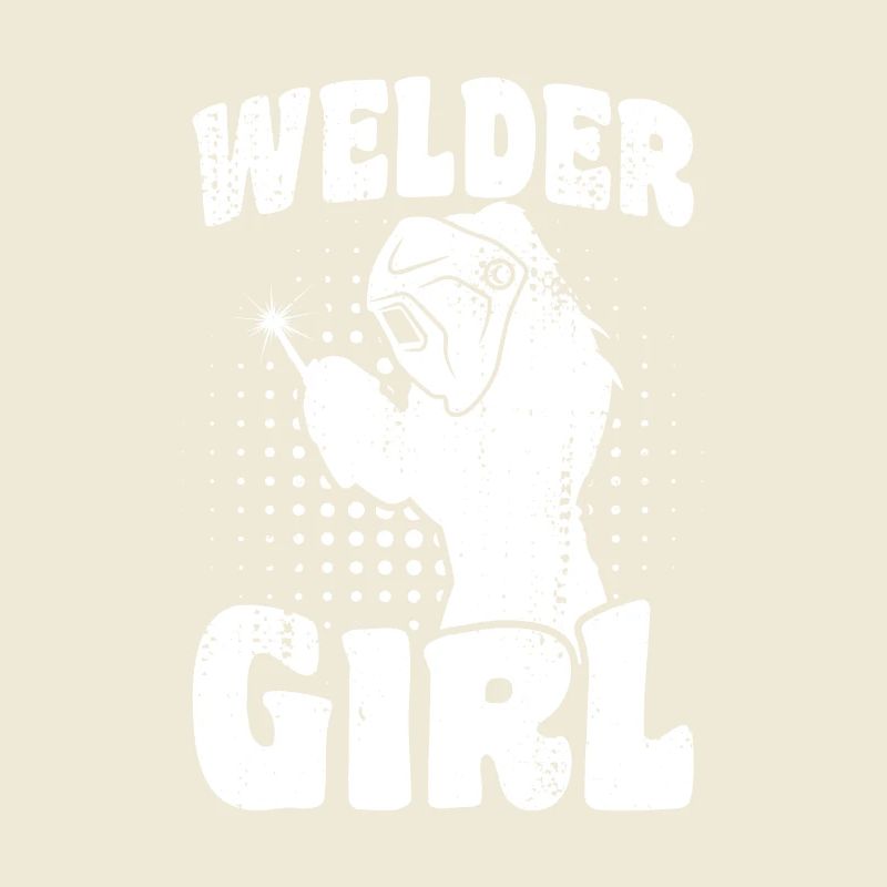 Schweißer Mädchen