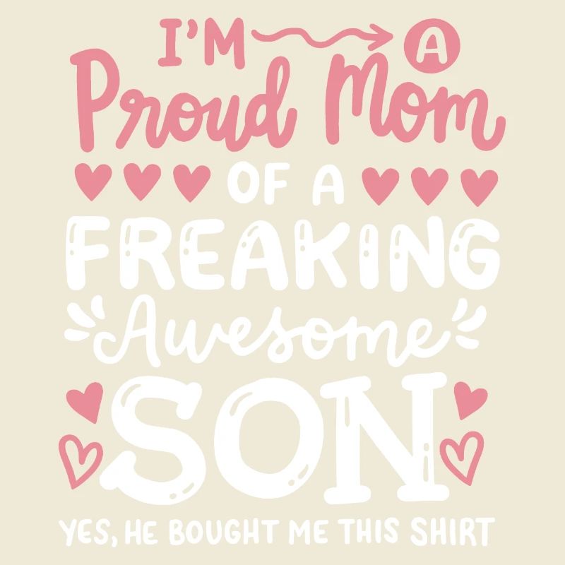 Stolze Mutter Sohn Muttertag