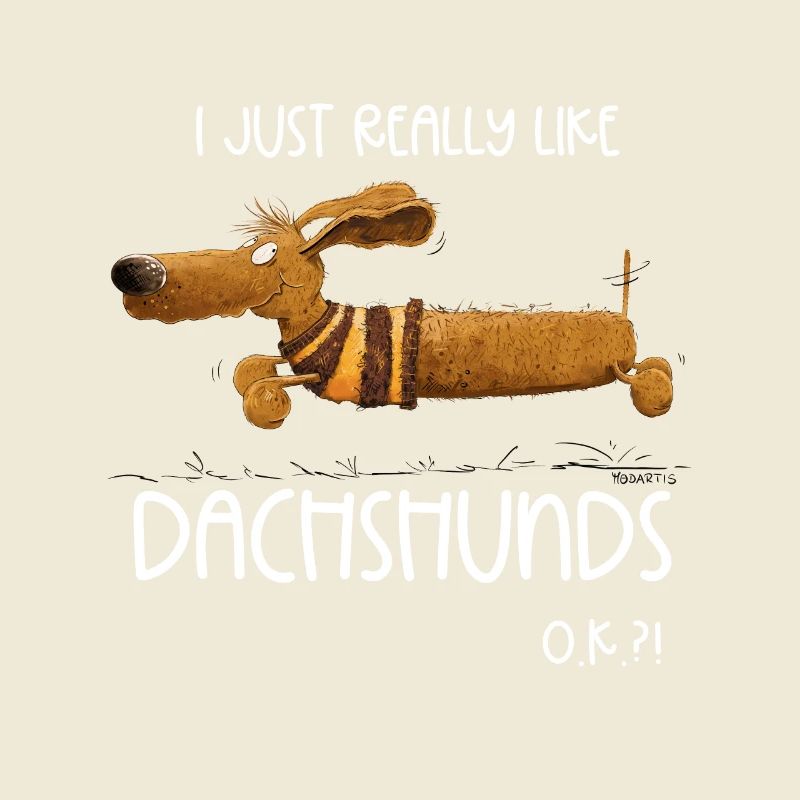 J’aime vraiment les teckels Dackel teckel