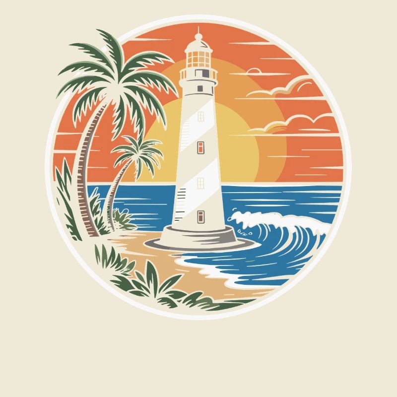 Lighthouse and sunset