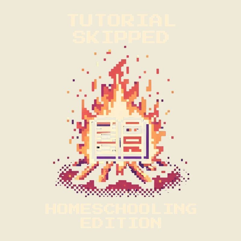 Tutorial übersprungen | Homeschooling Humor