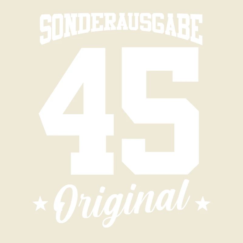 45 Geburtstag