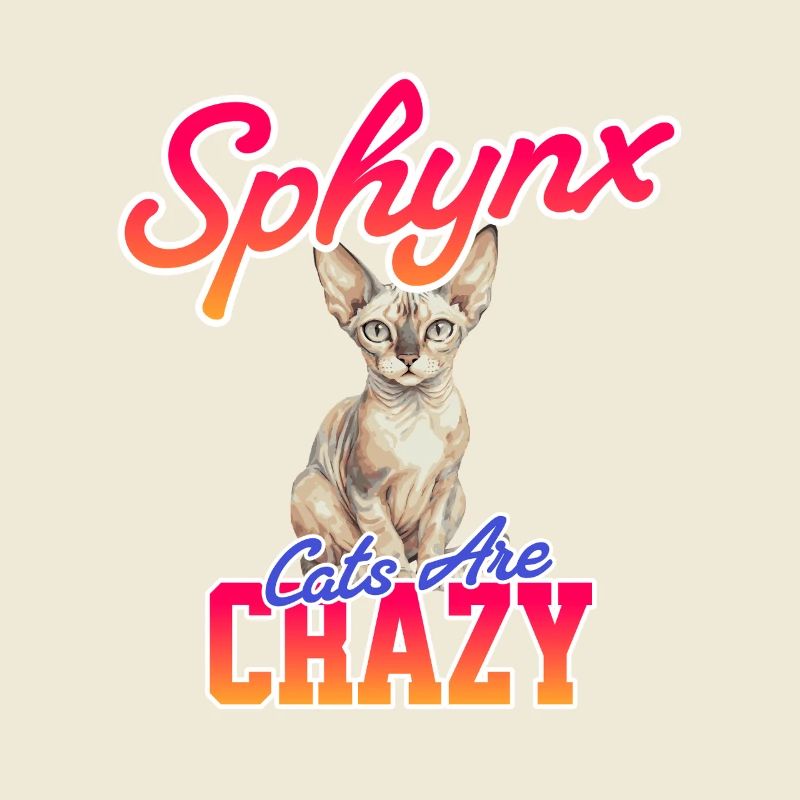 Sphynx Chat Drôle