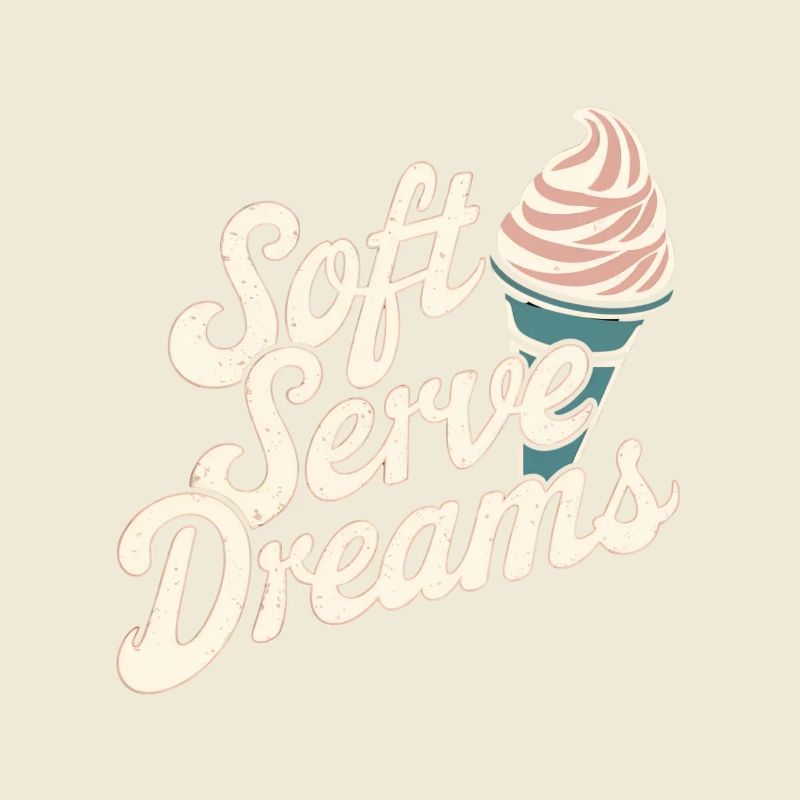 Soft Serve Dreams – Retro Eiscreme