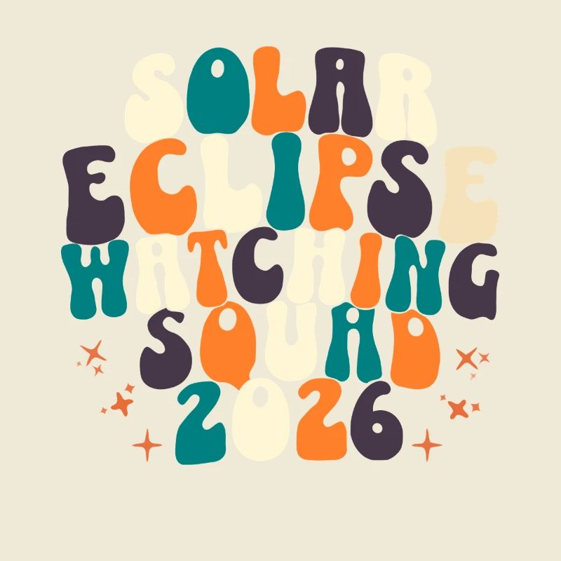 Solar Eclipse Watching Squad 2026