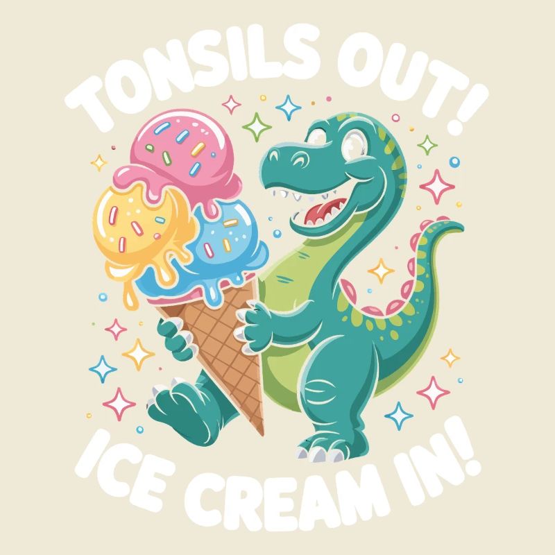 T Rex Eiscreme Jubel