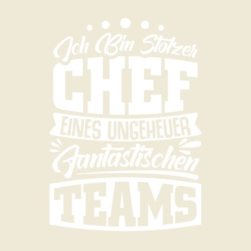 Stolzer Chef Chef Mann Abteilungsleiter Teamchef