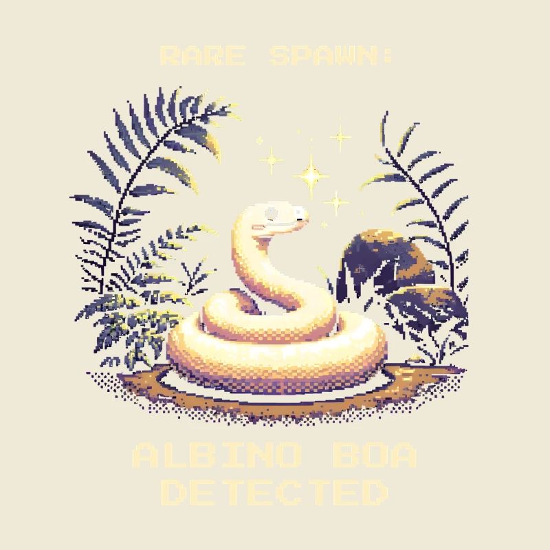 Albino Boa Spotted | Boa Constrictor Terrarium