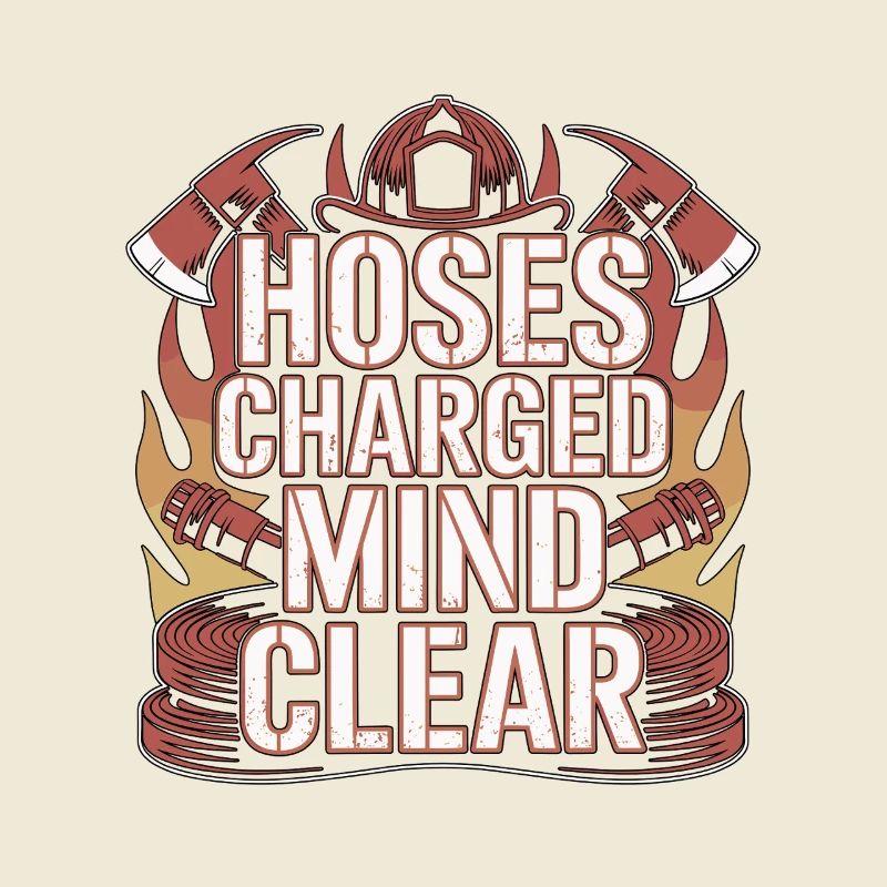 Fire Engineer Hoses Charged Mind Fire Services