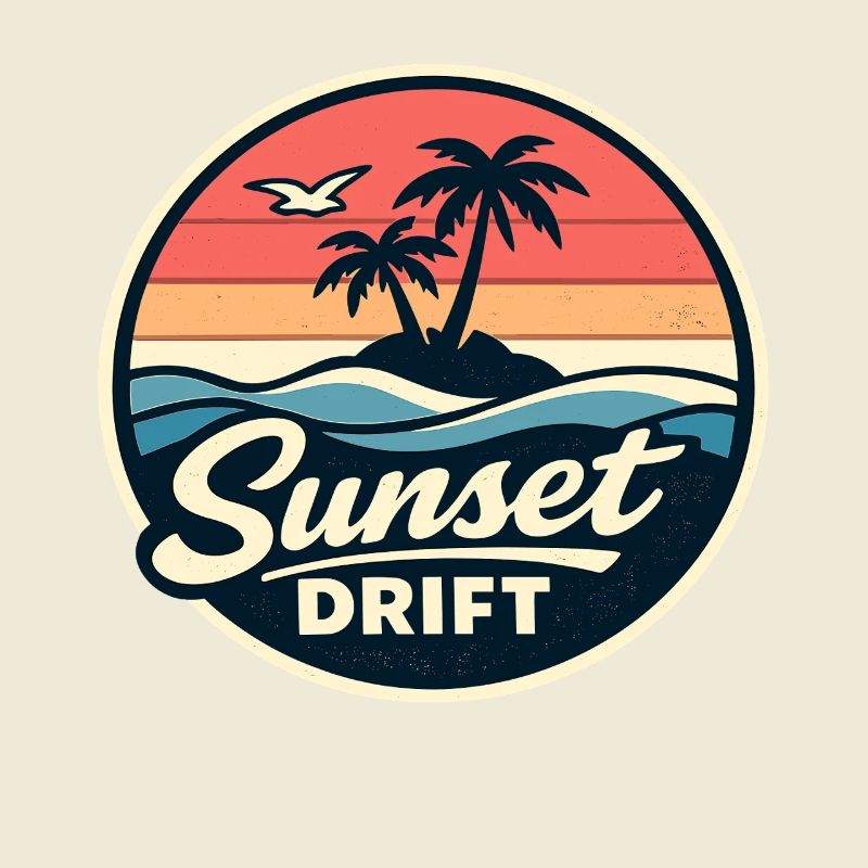 Dérive du coucher de soleil