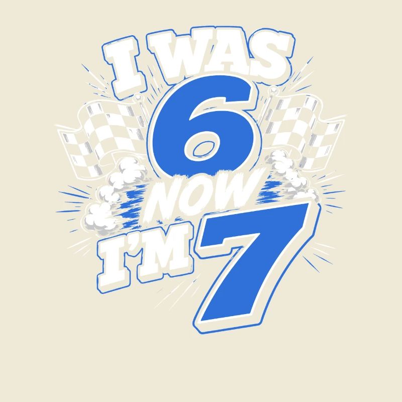 Von 6 zu 7 Comic Geburtstag