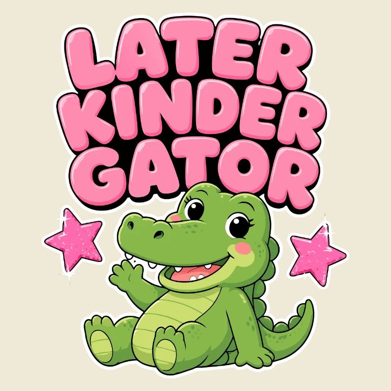 Später Kindergator – Kindergarten-Mädchengeschenk